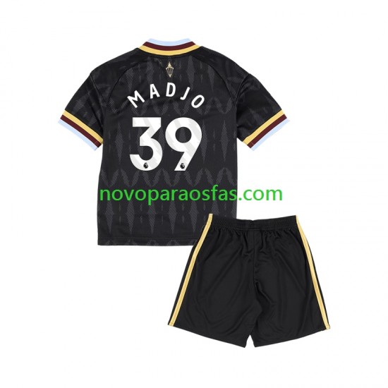 Camisolas Aston Villa Brian Madjo 39 Criança Visitante 2026-2027 Manga Curta