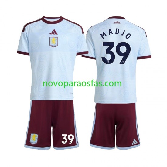Camisolas Aston Villa Brian Madjo 39 Criança Alternativo 2026-2027 Manga Curta