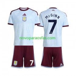 Camisolas Aston Villa John McGinn 7 Criança Alternativo 2026-2027 Manga Curta