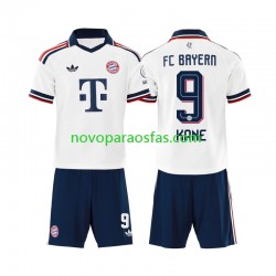 Camisolas Bayern de Munique Harry Kane 9 Criança Visitante 2026-2027 Manga Curta