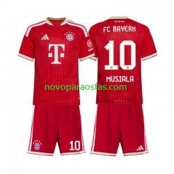 Camisolas Bayern de Munique Jamal Musiala 10 Criança Casa 2026-2027 Manga Curta
