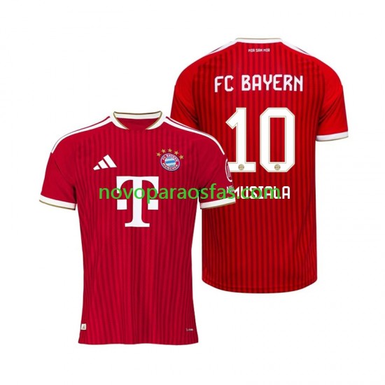 Camisolas Bayern de Munique Jamal Musiala 10 Homem Casa 2026-2027 Manga Curta