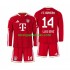 Camisolas Bayern de Munique Luis Diaz 14 Criança Casa 2026-2027 Manga Comprida
