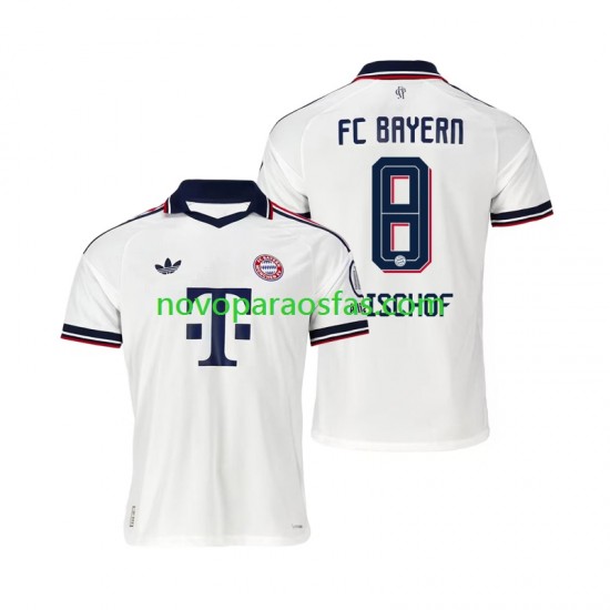 Camisolas Bayern de Munique Tom Bischof 8 Homem Visitante 2026-2027 Manga Curta