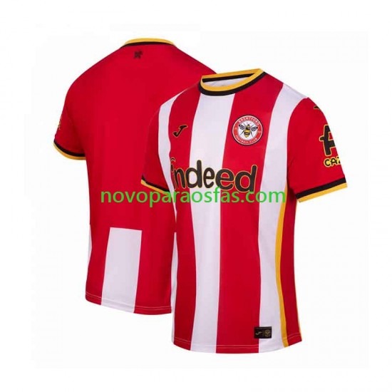 Camisolas Brentford Homem Casa 2026-2027 Manga Curta
