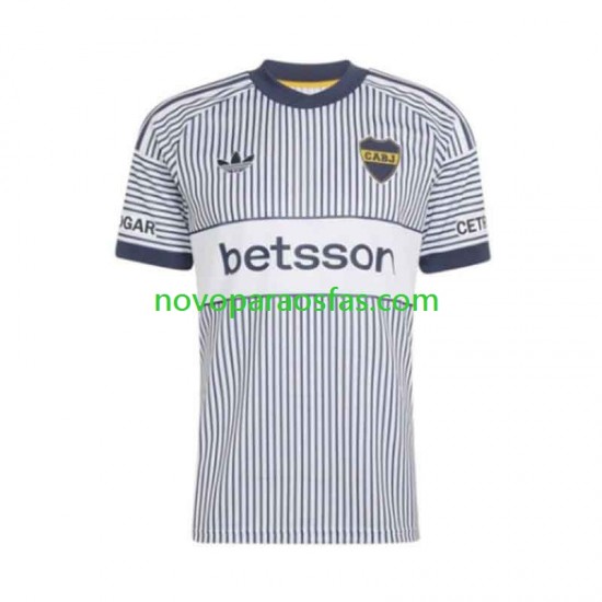 Camisolas CA Boca Juniors Homem Visitante 2026-2027 Manga Curta