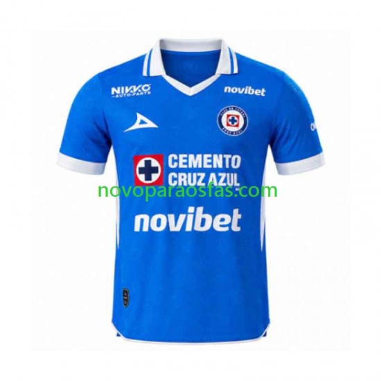 Camisolas Cruz Azul Homem Casa 2026-2027 Manga Curta