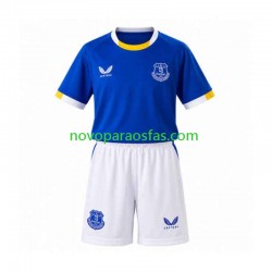 Camisolas Everton Criança Casa 2026-2027 Manga Curta