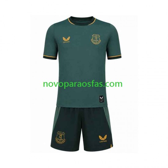 Camisolas Everton Criança Alternativo 2026-2027 Manga Curta