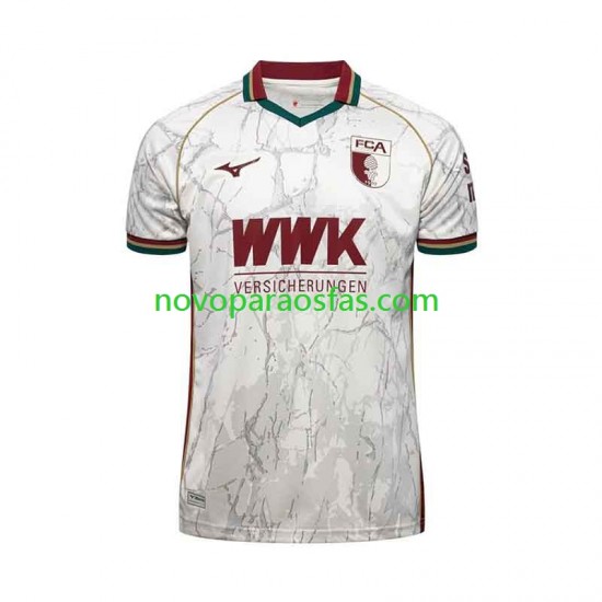 Camisolas FC Augsburg Homem Casa 2026-2027 Manga Curta
