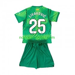 Camisolas FC Barcelona Dominik Livakovic 25 Guarda-redes Criança Casa 2026-2027 Manga Curta