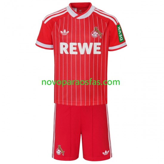 Camisolas FC Köln Criança Alternativo 2026-2027 Manga Curta