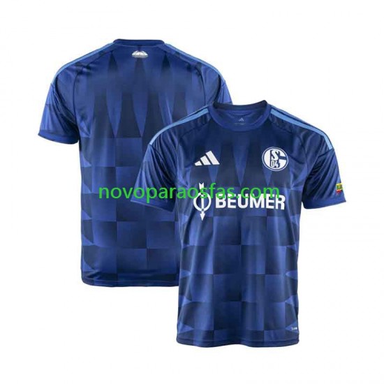 Camisolas FC Schalke 04 Homem Casa 2026-2027 Manga Curta