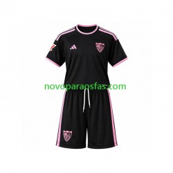 Camisolas Sevilla FC Criança Alternativo 2026-2027 Manga Curta