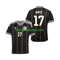 Camisolas Alemanha Florian Wirtz 17 Homem Alternativo Copa do Mundo 2026 Manga Curta