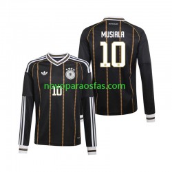 Camisolas Alemanha Jamal Musiala 10 Homem Alternativo Copa do Mundo 2026 Manga Comprida