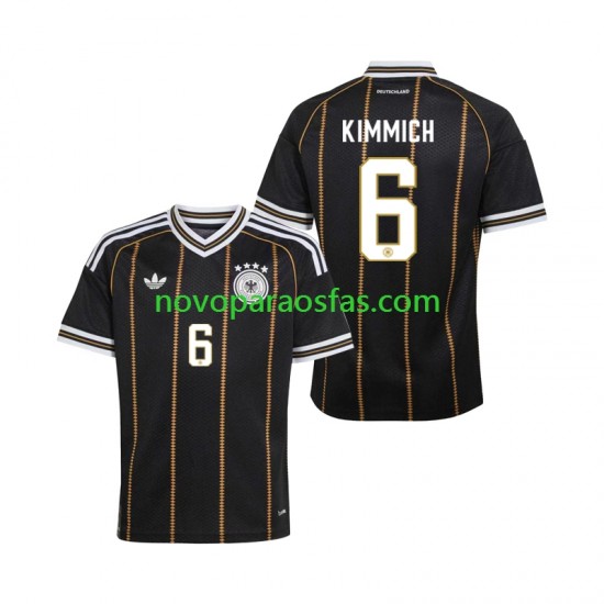 Camisolas Alemanha Joshua Kimmich 6 Homem Alternativo Copa do Mundo 2026 Manga Curta