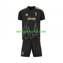 Camisolas Juventus Criança Alternativo 2026-2027 Manga Curta