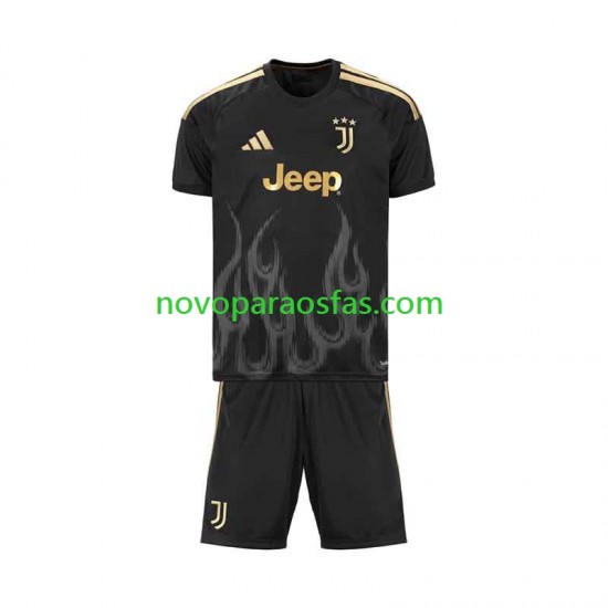 Camisolas Juventus Criança Alternativo 2026-2027 Manga Curta