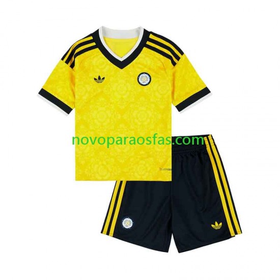 Camisolas Leeds United Criança Visitante 2026-2027 Manga Curta