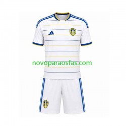 Camisolas Leeds United Criança Casa 2026-2027 Manga Curta