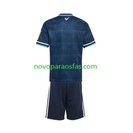 Camisolas Newcastle United Criança Visitante 2026-2027 Manga Curta