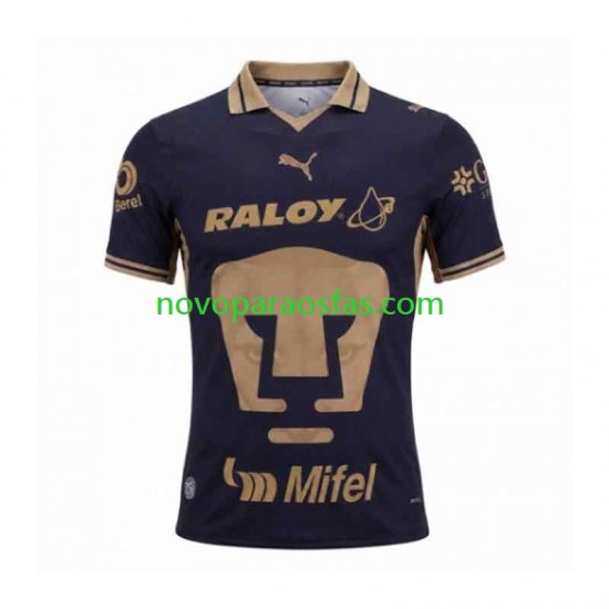 Camisolas Pumas UNAM Homem Casa 2026-2027 Manga Curta