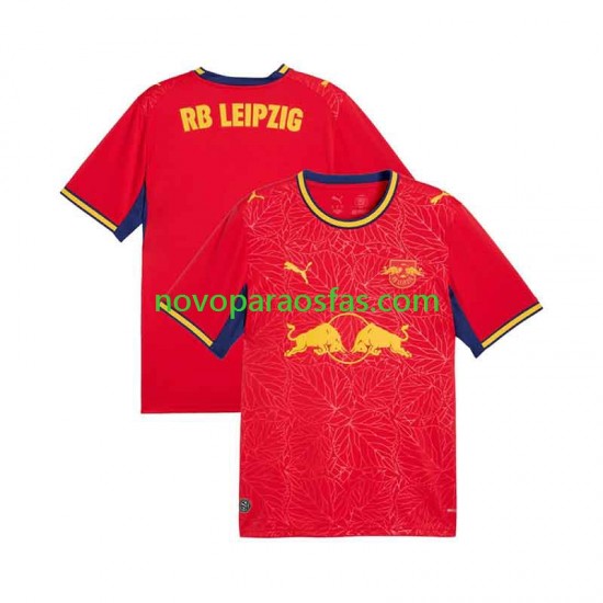 Camisolas RB Leipzig Homem Visitante 2026-2027 Manga Curta