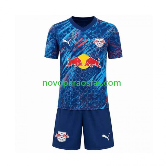 Camisolas RB Leipzig Criança Alternativo 2026-2027 Manga Curta