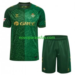 Camisolas Real Betis Criança Visitante 2026-2027 Manga Curta