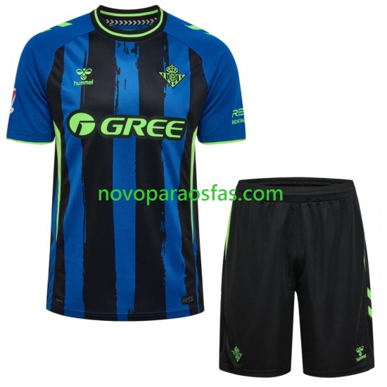 Camisolas Real Betis Criança Alternativo 2026-2027 Manga Curta