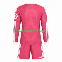 Camisolas Real Madrid Criança Alternativo 2026-2027 Manga Comprida