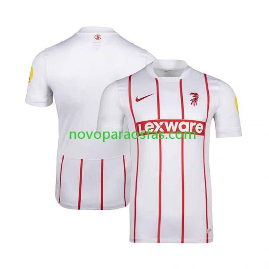 Camisolas SC Freiburg Homem Visitante 2026-2027 Manga Curta