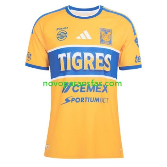 Camisolas Tigres UANL Homem Casa 2026-2027 Manga Curta