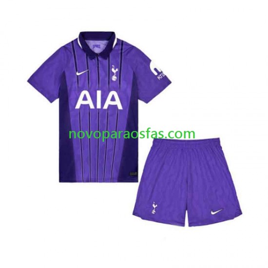 Camisolas Tottenham Hotspur Criança Alternativo 2026-2027 Manga Curta