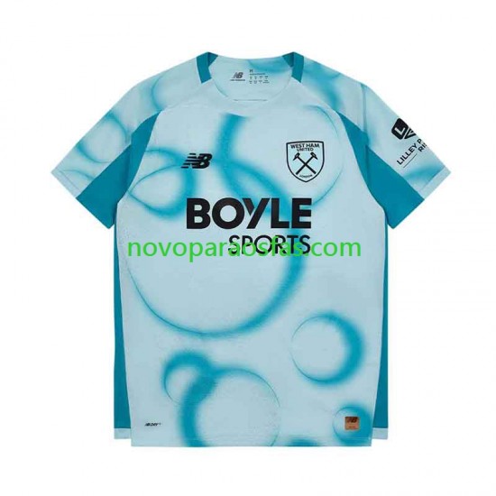 Camisolas West Ham United Homem Alternativo 2026-2027 Manga Curta