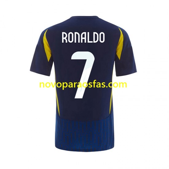 Camisolas Al Nassr Cristiano Ronaldo 7 Homem Visitante 2024-2025 Manga Curta