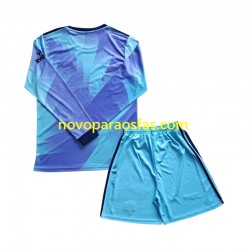 Camisolas Arsenal Criança Alternativo 2024-2025 Manga Comprida