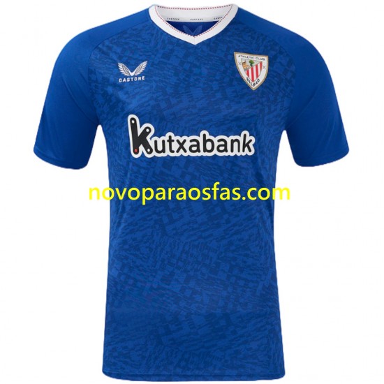 Camisolas Athletic Bilbao Williams JR 10 Homem Visitante 2024-2025 Manga Curta