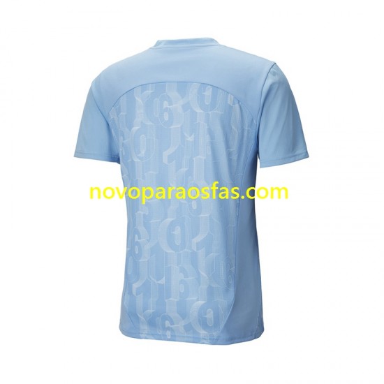 Camisolas Manchester City Pre-Match Homem Casa 2024-2025 Manga Curta