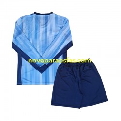 Camisolas Tottenham Spurs Criança Visitante 2024-2025 Manga Comprida