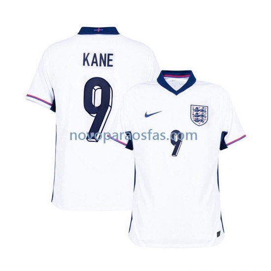 Camisolas Inglaterra Harry Kane 9 Homem Casa Euro 2024 Manga Curta