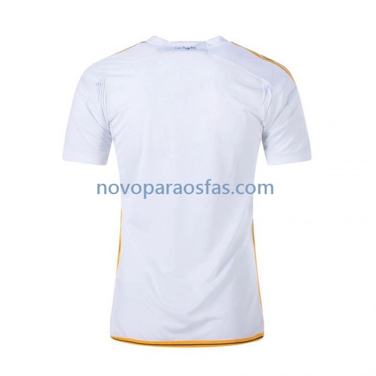 Camisolas Los Angeles Galaxy Homem Casa 2024 Manga Curta