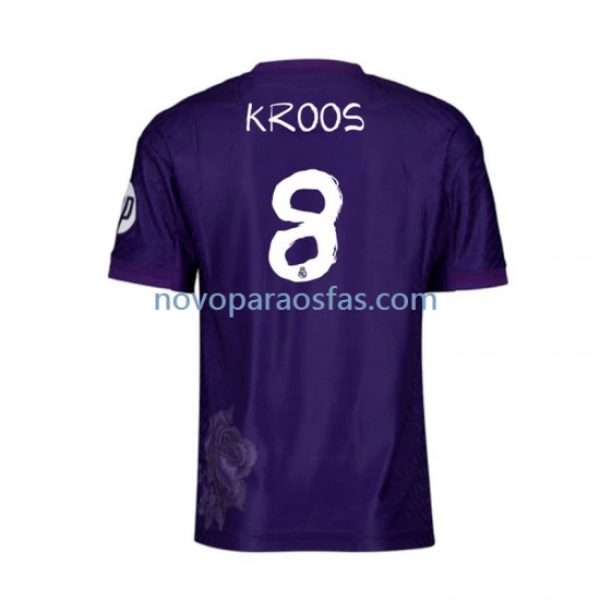 Camisolas Real Madrid KROOS 8 Y-3 Homem Quarto 2023-2024 Manga Curta