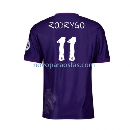 Camisolas Real Madrid RODRYGO 11 Y-3 Homem Quarto 2023-2024 Manga Curta