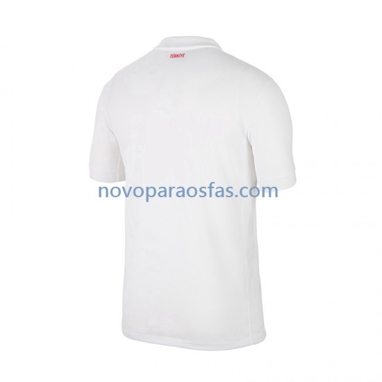 Camisolas Turquia Homem Casa Euro 2024 Manga Curta