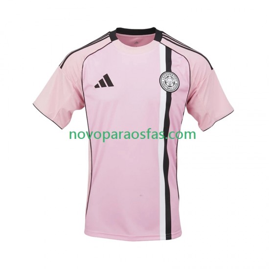 Camisolas Leicester City Homem Alternativo 2025-2026 Manga Curta