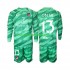 Camisolas Atlético Madrid Jan Oblak 13 Green color Guarda-redes Criança Visitante 2023-2024 Manga Comprida