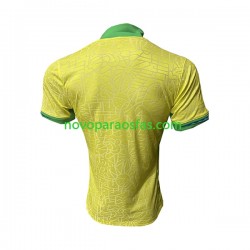 Camisolas Brasil Homem Casa 2023-2024 Manga Curta