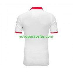 Camisolas Tunísia Homem Visitante 2023-2024 Manga Curta